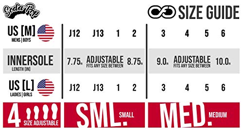 6 Infinity+Skates+Adjustable+Roller+Girls