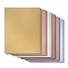 96 Sheets Shimmer Paper for Crafts, Scrapbooking, Invitations, Letter Size Stationery in 6 Pastel Colors (8.5 x 11 In)