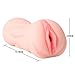 ZEMALIA Pocket Pussy Male Masturbator Cup Adult Sex Toys for Men 3D Realistic Blowjob Clitoris Vagina and Mouth Love Doll Pussey Masturbation Stroker for Intense Stimulation