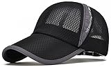 ELLEWIN Unisex Breathable Quick Dry Mesh Baseball Cap Sun Hat