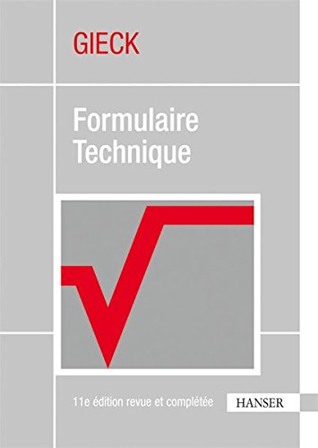 Formulaire Technique by (Hardcover)