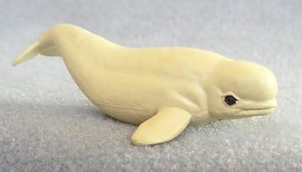 beluga whale figurine
