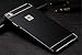 Tip-top Huawei Ascend P8 Max Case , Aluminum Bumper Frame Case with Acrylic Back Plate Cover for Huawei P8 Max(Black)
