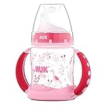 NUK Learner Sippy Cup, Pink Birds