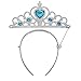Frozen Toys for 3-8 Year Old Girls, TOPTOY Elsa Dress Up Party Accessories Frozen Party Supplies Christmas Gifts for 3-8 Year Old Girls TTUSAS01