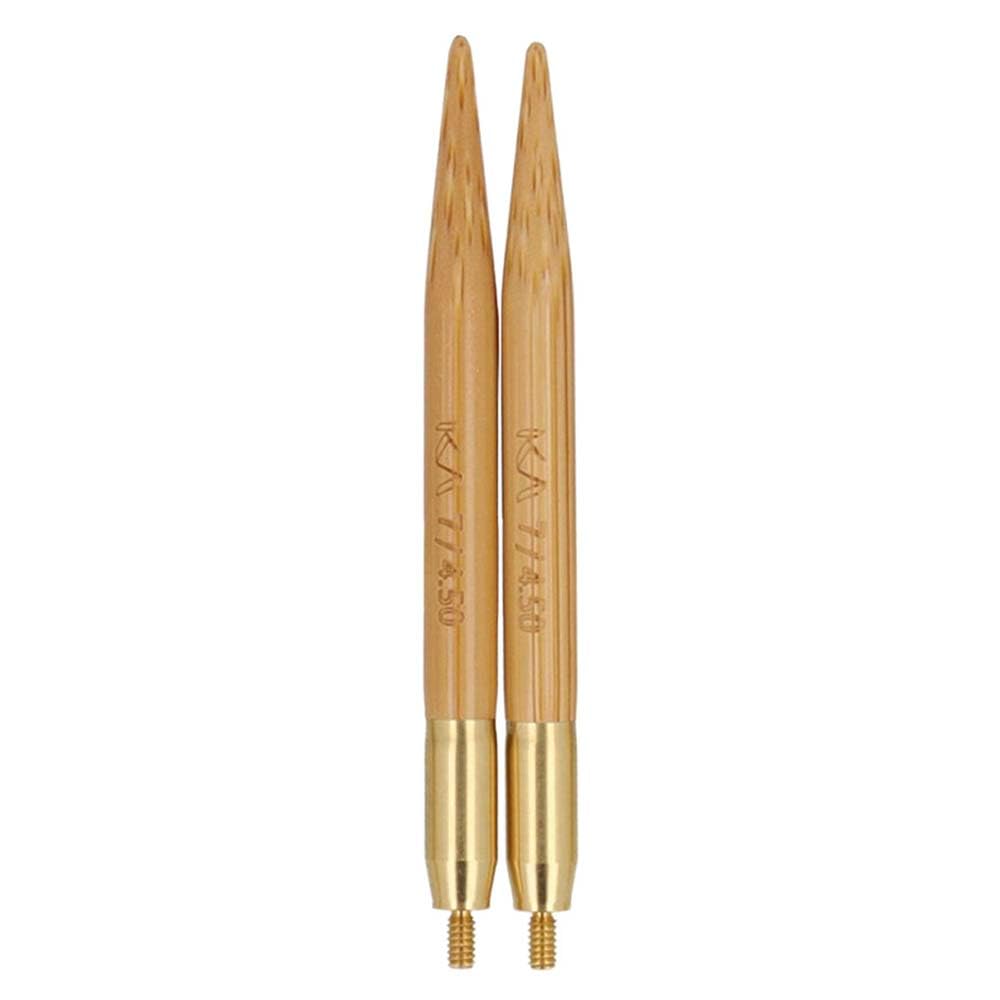 Seeknit Interchangeble Needle Tips, Beige, M2 5cm x 4.5mm — image 1