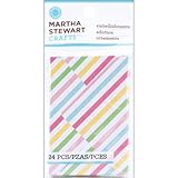 Martha Stewart Crafts Modern Festive Striped Card and Envelope Set