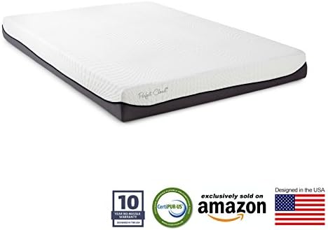 Perfect Cloud Basics Plush Gel-Infused 8-inch Memory Foam Mattress - Bed-in-a-Box (Queen)