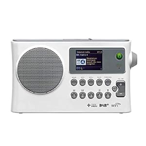 YWT Internet Radio/DAB/FM-RDS/USB Netwerk WIFI Stereo Radio FM Ontvanger, Kleur Display, Netwerk Muziekspeler, Wit