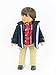 Navy Blue Coat for Boys | Fits 18