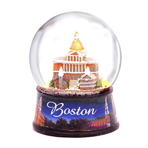3.5 Inch Boston Snow Globe Souvenir from Massachusetts
