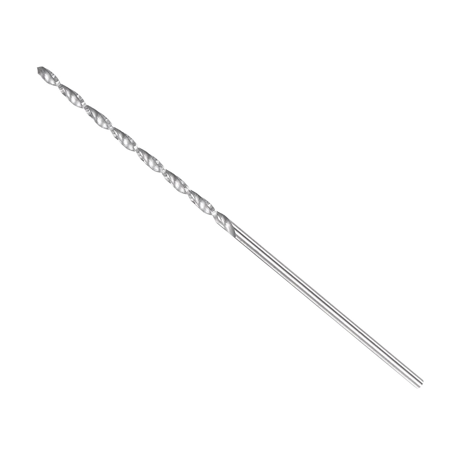 CoCud Solid Carbide Drill Bits, 1.3mm Diameter, K35 Tungsten Carbide Straight Shank Twist Drill Bits - (Applications: for Stainless Steel Alloy), 1-Piece