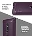 Ringke Onyx Compatible with Xperia XZ2 Case Brushed Metal Design Flexible & Slim Dynamic Stroked Line Pattern Durable Anti Slip Impact for Sony Xperia XZ 2 - Lilac Purple