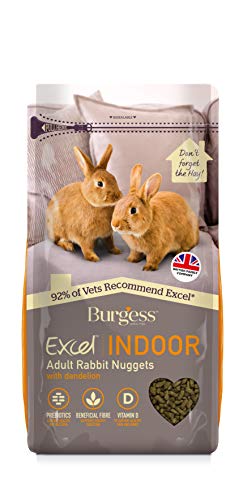 Excel Burgess Indoor Rabbit Nuggets, 1.5 X 4