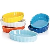 Amazon.com: Sweese 504.001 Porcelain Ramekins Oval Shape - 4 Ounce for ...