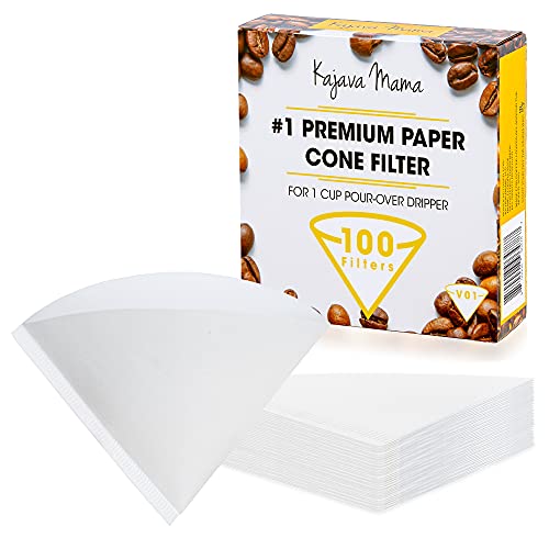 Kajava Mama V01 Premium Paper Cone Filter 100pc Set of Disposable