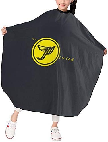 Pixies ピクシーズ 散髪ケープ ヘアーエプロン 子供 ヘアカット 自宅 美容室 理髪 当店一番人気 操作やすい 静電気防止 男女兼用 プレゼント 上質 散髪 柔らか つるつる 撥水加工 人気