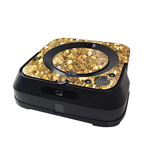 MightySkins Glossy Glitter Skin Compatible with iRobot Braava Jet m6 Minimal Co…