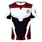 Avenger's Endgame Hoodie Quantum Realm Cosplay Costume 3D Print Zipper Jacket Pullover Sweatshirt