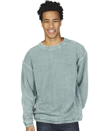 Charles River Apparel Damen Camden Rundhalsausschnitt Sweatshirt, Bay, L