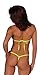 SkinBikini Women's No Coverage String Only G-String Bikini One-Size Lime Green