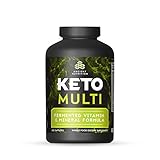 Ancient Nutrition KetoMULTI Vitamin and Mineral Supplement, 180 Capsules — Daily Multivitamin Designed for The Keto Diet