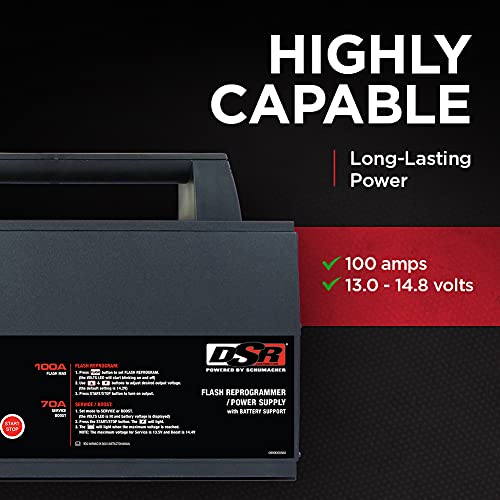 Schumacher INC100 DSR ProSeries Battery Charger Flash Reprogrammer, and