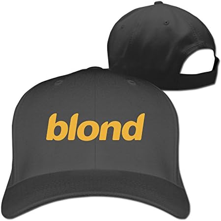 Unisex Sport Rapper Frank Ocean Album 2016 Blonde Snapback Peaked Hats&Cap Black