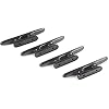 Mizugiwa-Nylon-Cleat-4-Black-4-Pack