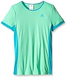 adidas Performance Girls Court Tee, Bright Green, Small