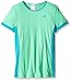 adidas Performance Girls Court Tee, Bright Green, Small