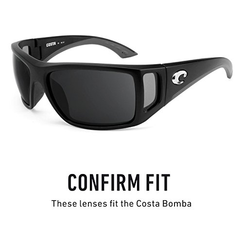 Revant Replacement Lenses for Costa Bomba Polarized Plasma Purple MirrorShield