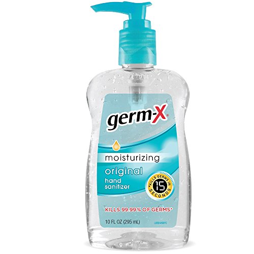 Germ-x Original Hand Sanitizer with Pump, 10 Fluid Ounce