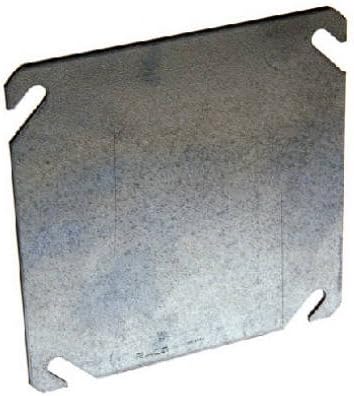 Hubbell Raco 8752 4" Square Blank Box Cover