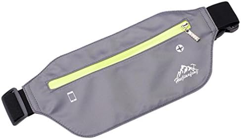 Inverlee Outdoor Sport Neutral Pure Color Water Repellent Nylon Messenger Bag Chest Bag (Gray)