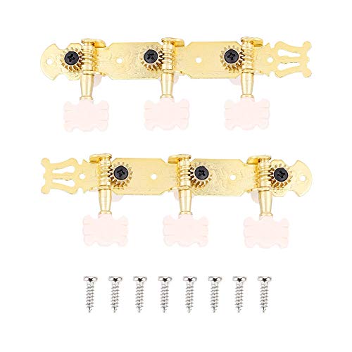 Guitar Tuning Pegs Acoustic 3R 3L Guitar String Chrome Tuning Pegs Tuners Machine Heads for Guitar Parts