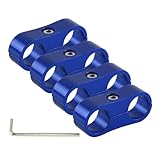 4AN Hose Separator Clamp Aluminum Fuel Line