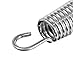 Machrus Upper Bounce Heavy-Duty Galvanized Steel Trampoline Springs 3.5-9 Inch - with Spring Pull T Hook Tool for Installation - Premium Quality Stainless Steel Trampoline Springs - Set of 15