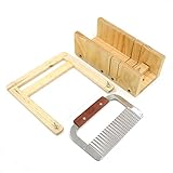 Angelakerry 1pcs Soap Mold Wood Adjustable Cutter Loaf Bar Handmade Bottom lid slicer Process Kit by AngelakerryAmazon