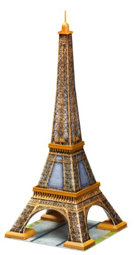 Ravensburger Eiffel Tower 216 Piece 3D Building Set