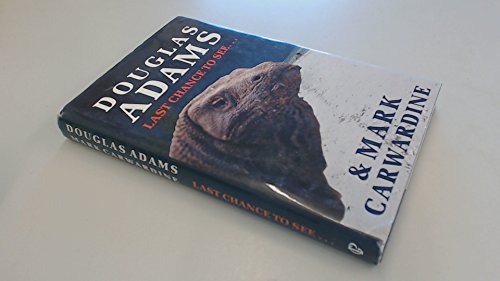 Last Chance to See.... cover