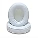 AGPTEK White Replacement Earpads, 2 Pieces Foam Ear Pad Cushion Compatible with Beats Studio 2.0 Wired/Wireless B0500 B0501 Headphone & Beats Studio 3.0