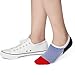 Toes Home Women 3 Pairs No Show Socks Cotton Sport Socks Low Cut Liner Non Slip Socks