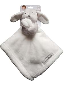 Blankets and Beyond Baby Bunny Rabbit White Security ...