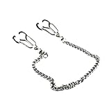 Demarkt Nipple Clamp Breast Clip Manganese Steel Bondage Kits Restraint Sex Toy