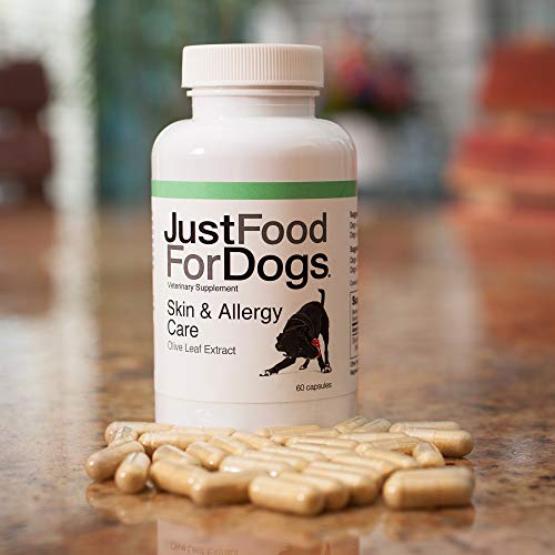 JustFoodForDogs Skin & Allergy Care Supplements for Dogs Immunity