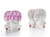 Goumikids Goumimitts Soft Stay On Scratch Mittens - Stop Scratches and Germs, 2 Pack