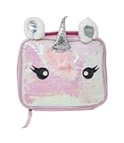 Unicorn Pearl Iridescent Sequin Rectangle Lunch Bag