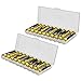 Whizzotech AAA Battery Storage Case Battery Holder Organizer Box BL14