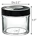2 oz / 60 ml Clear Thick Wall Travel Jar (6 pack) Samples, Balms, Makeup and Cosmetics, Salves,